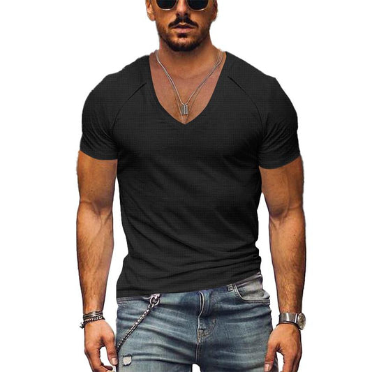 Camiseta Hombre Punto Waffle
