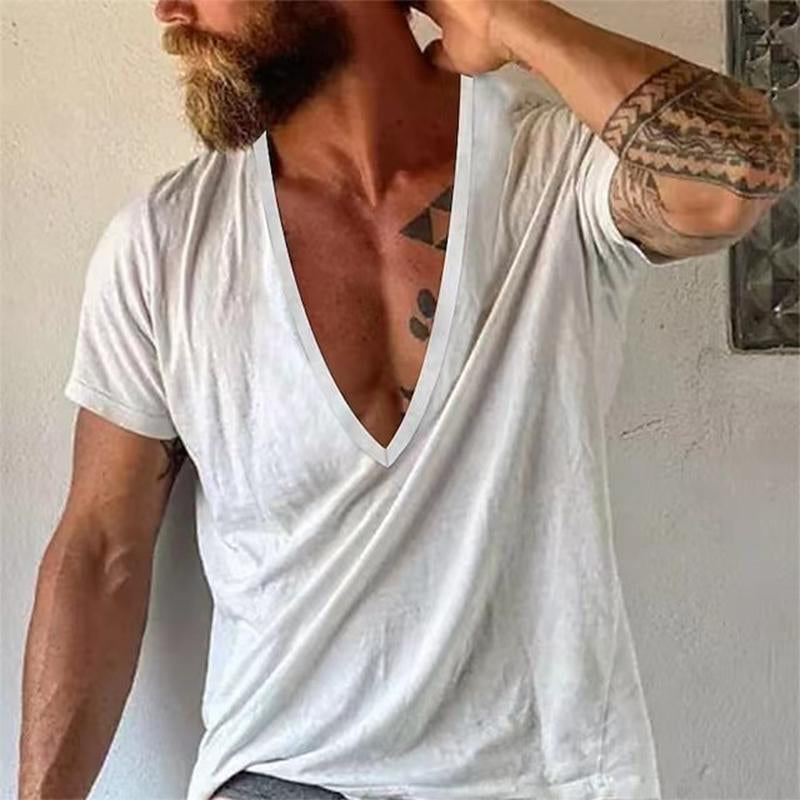 Camiseta Hombre Cuello V