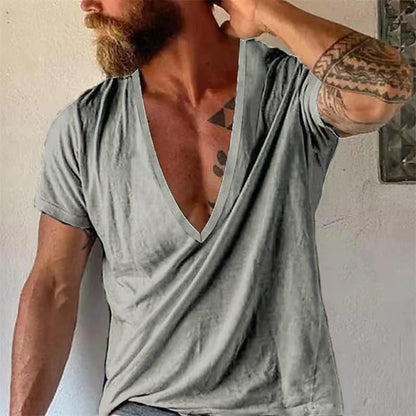 Camiseta Hombre Cuello V