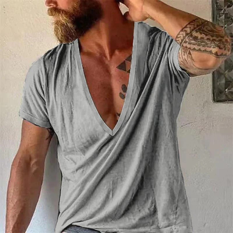 Camiseta Hombre Cuello V