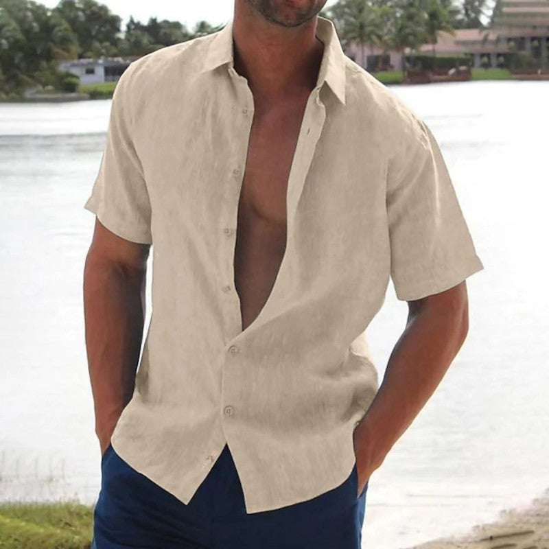 Camisa Lino Hombre Sevilla