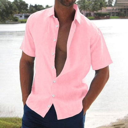 Camisa Lino Hombre Sevilla