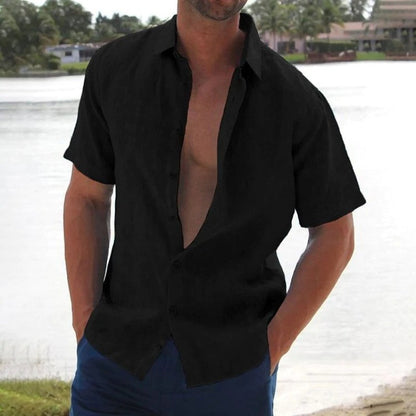 Camisa Lino Hombre Sevilla
