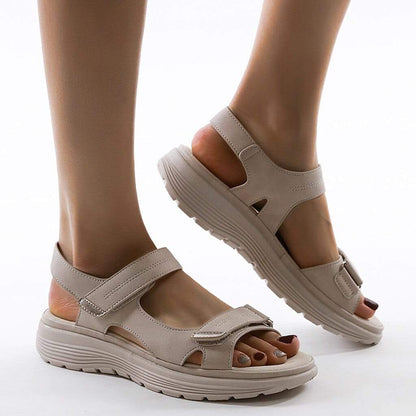 Sandalias Ortopédicas Mujer Cuero