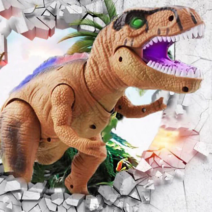Dinosaurio T-Rex Teledirigido LED