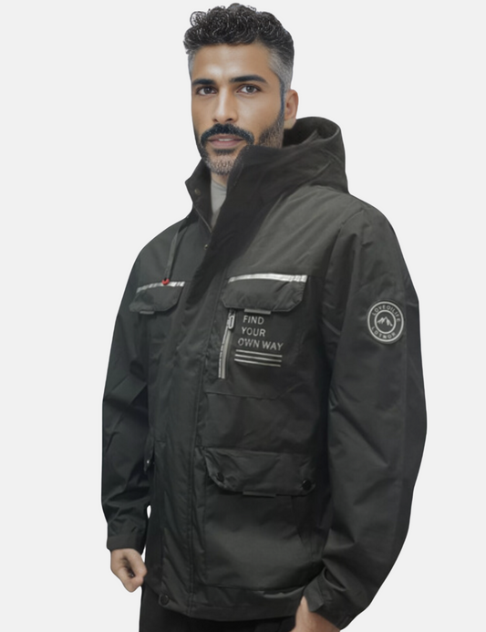 Chaqueta impermeable para hombre
