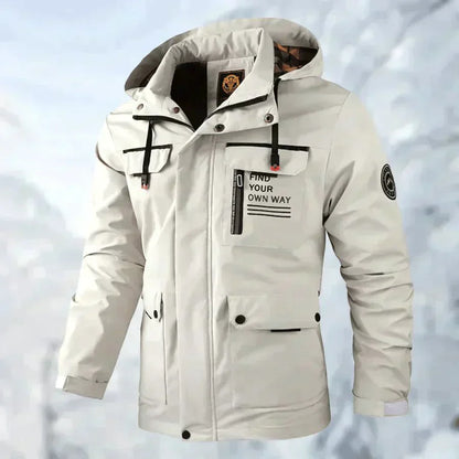 Chaqueta impermeable para hombre