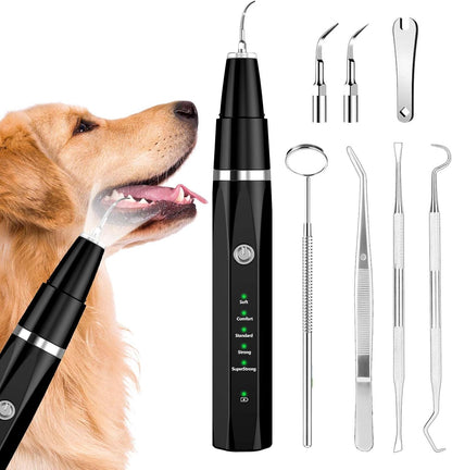 Limpiador Dental Ultrasónico para Mascotas – Eliminación Suave de Sarro y Placa