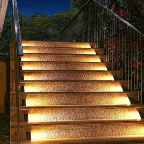 Luces Escalera Solar Exterior