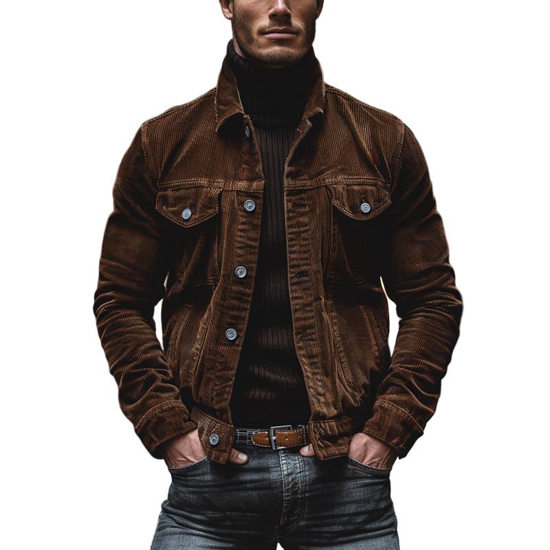 Chaqueta Pana Hombre
