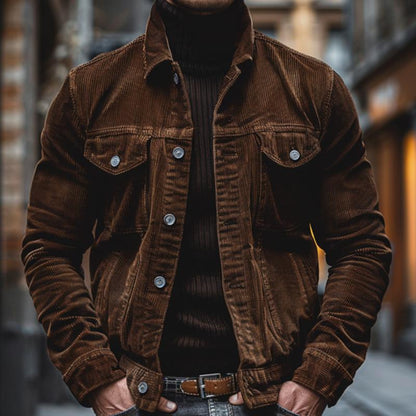 Chaqueta Pana Hombre