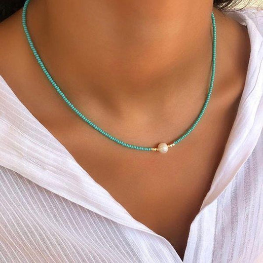 Collar Perlas Mujer