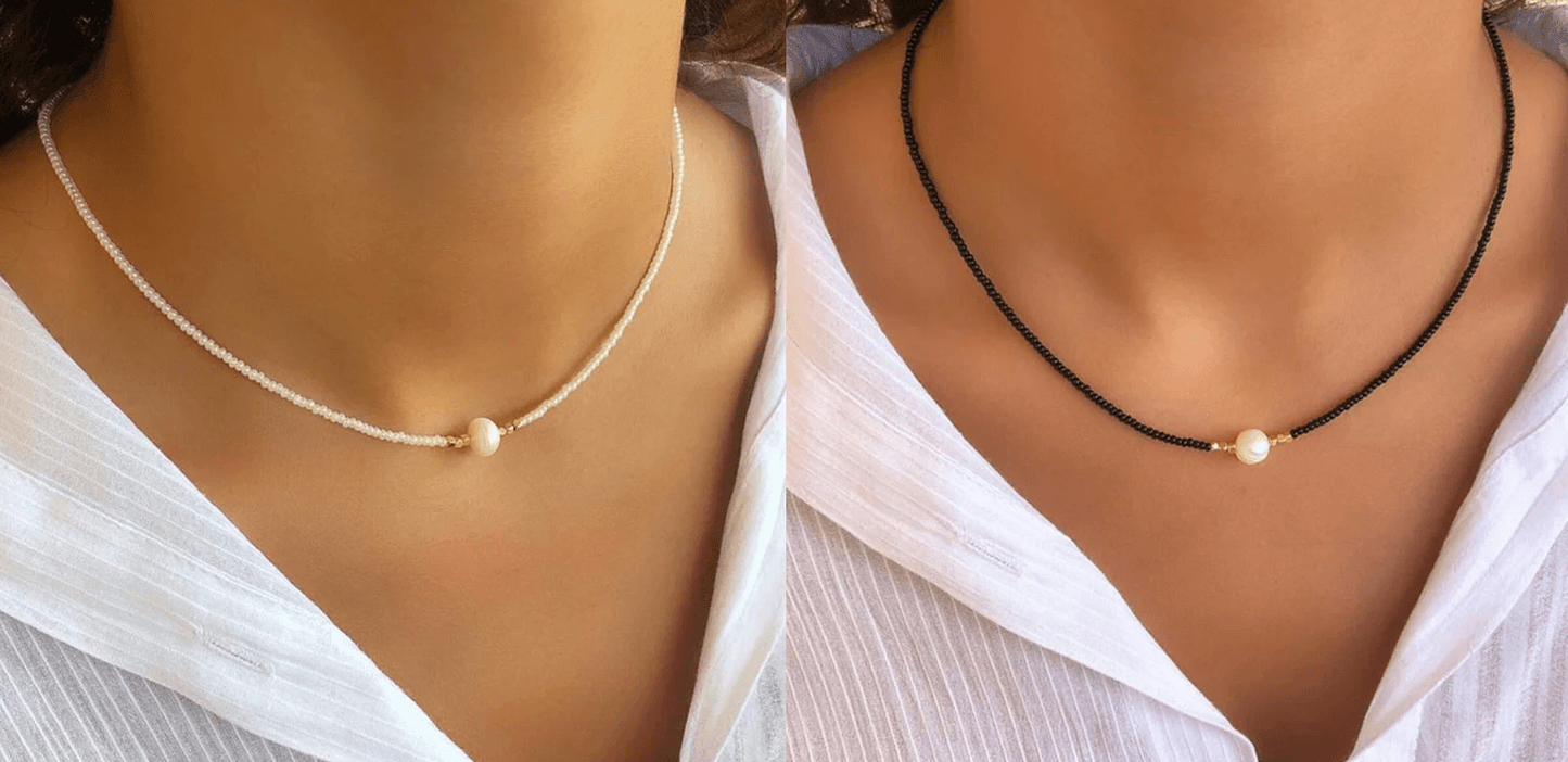 Collar Perlas Mujer