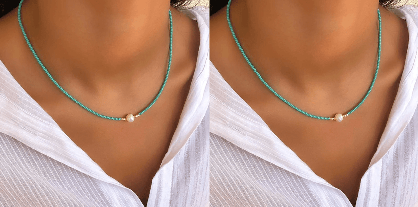 Collar Perlas Mujer