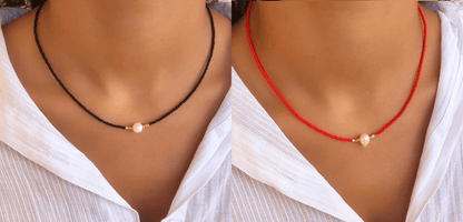 Collar Perlas Mujer