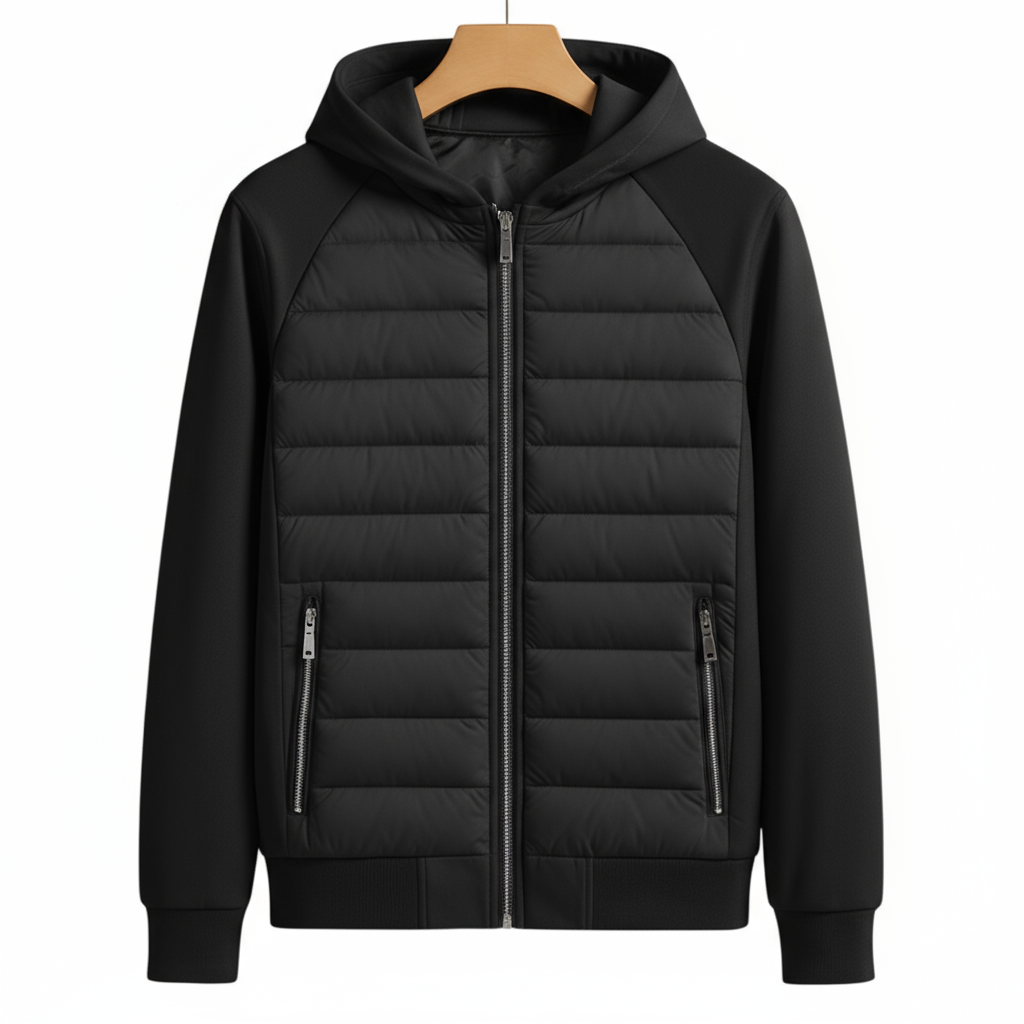 Chaqueta Acolchada con Capucha