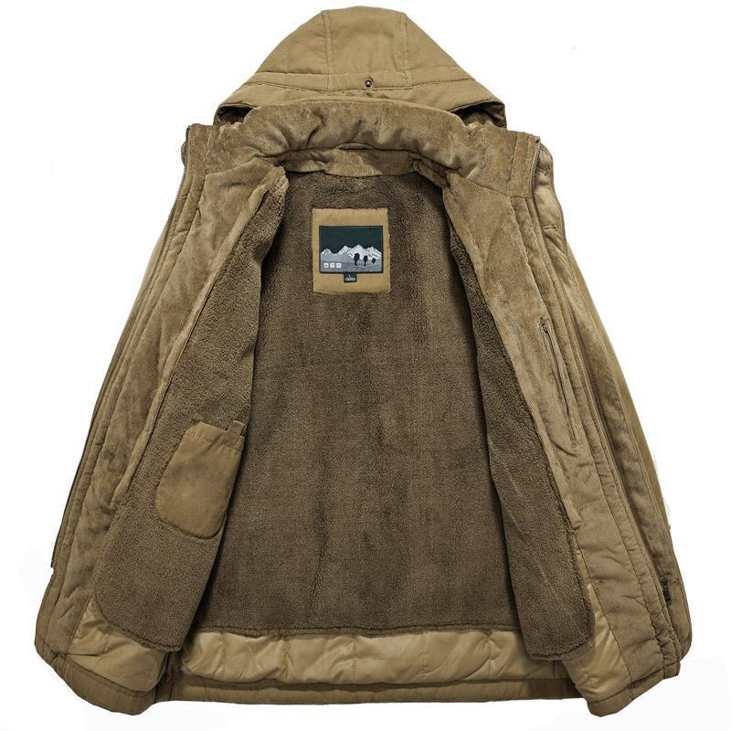 Parka de Lana Gruesa Arven Hombre