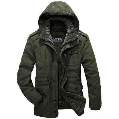 Parka de Lana Gruesa Arven Hombre