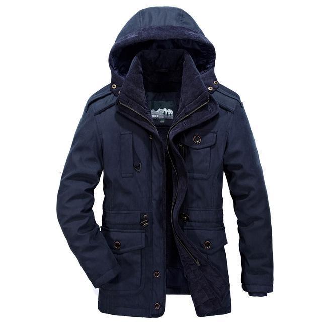 Parka de Lana Gruesa Arven Hombre