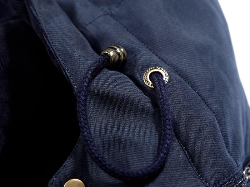 Parka de Lana Gruesa Arven Hombre