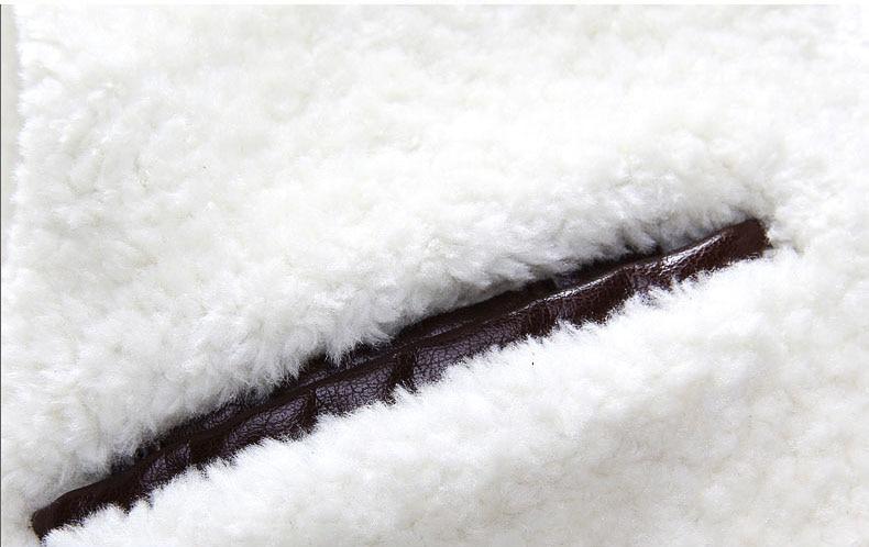 Chaqueta de Cuero Estilo Oeste Rovare Hombre