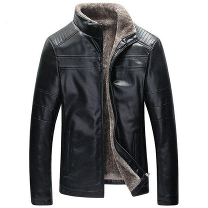 Chaqueta de Cuero Estilo Oeste Rovare Hombre