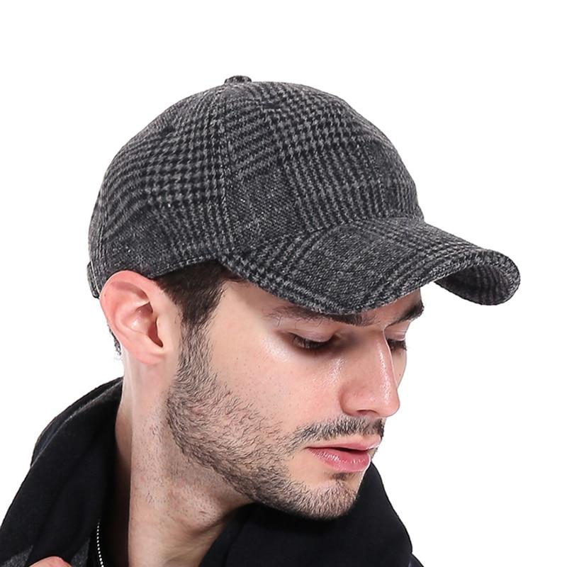 Gorra de Lana a Cuadros Rhelos Unisex