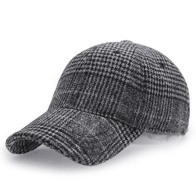 Gorra de Lana a Cuadros Rhelos Unisex