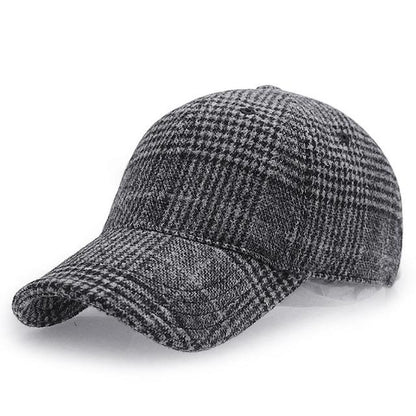Gorra de Lana a Cuadros Rhelos Unisex