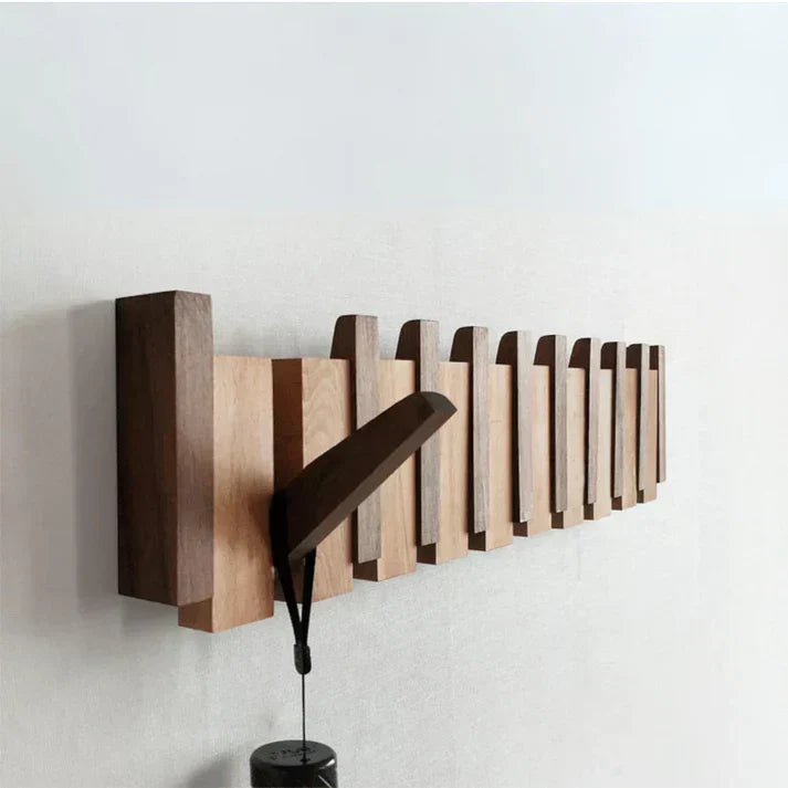 Perchero Madera Diseño Piano