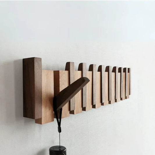 Perchero Madera Diseño Piano