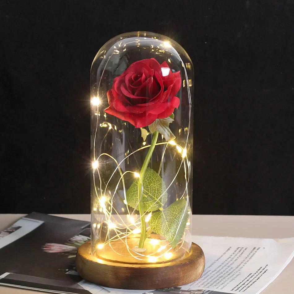Rosa Eterna Iluminada