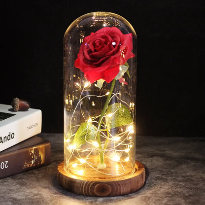 Rosa Eterna Iluminada