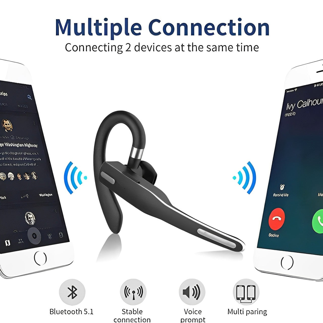 Auricular Bluetooth Inalámbrico