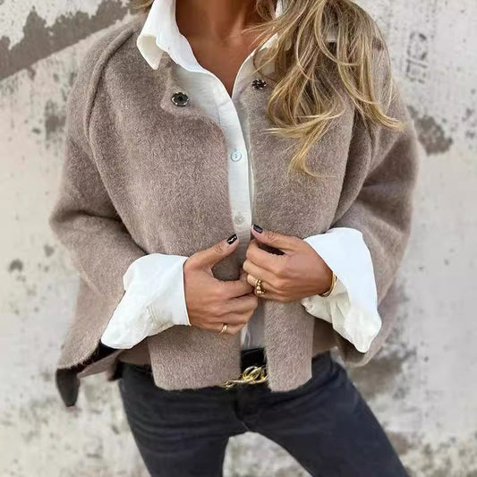 Abrigo Corto Mujer Cashmere