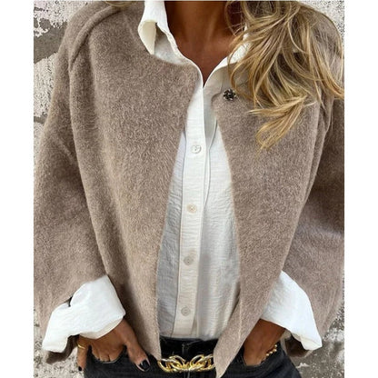 Abrigo Corto Mujer Cashmere