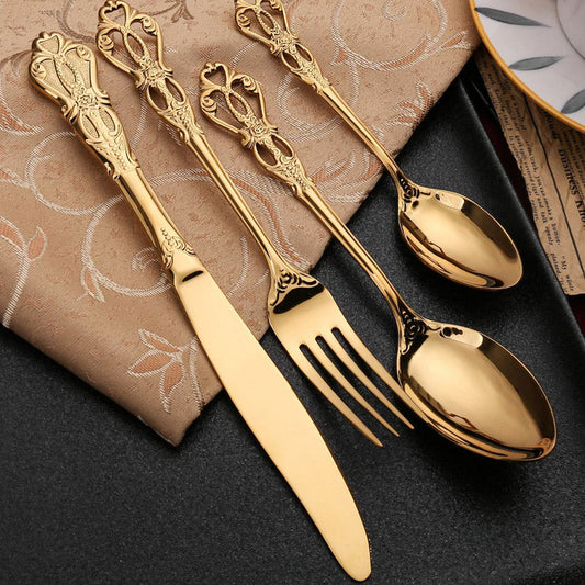 Cubiertos Vintage Elegante