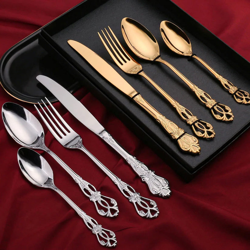 Cubiertos Vintage Elegante