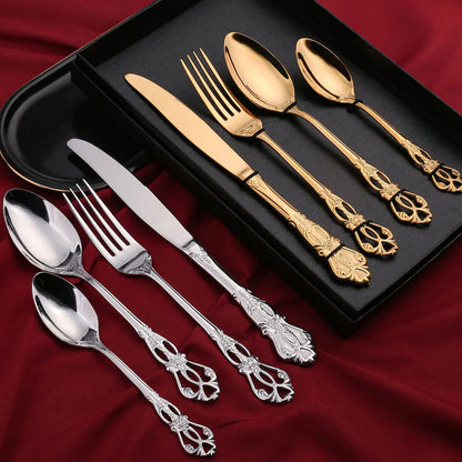 Cubiertos Vintage Elegante
