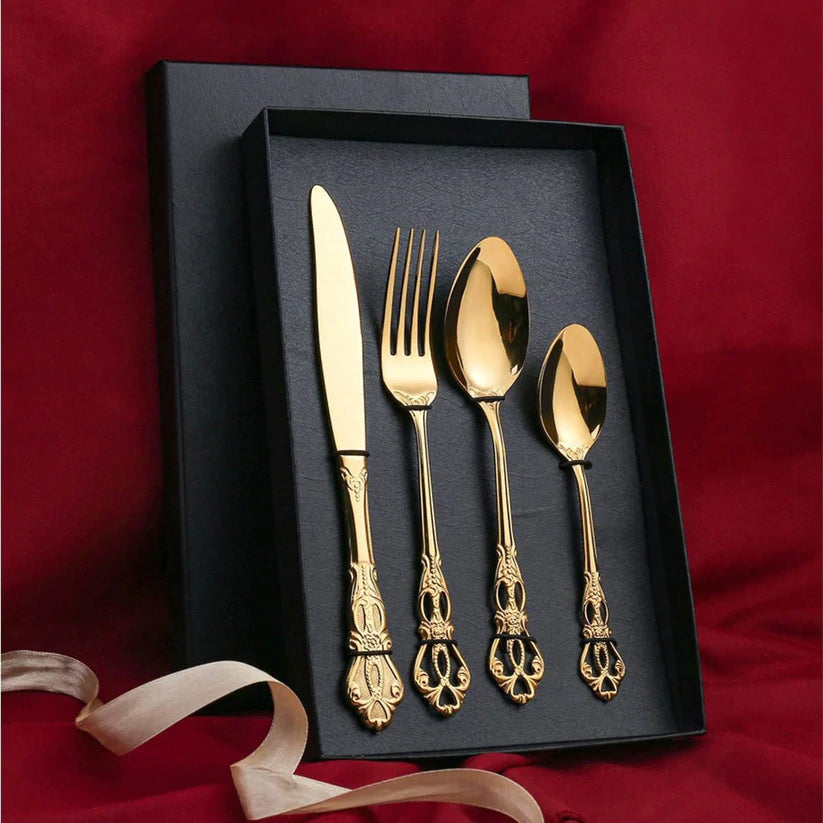 Cubiertos Vintage Elegante