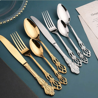 Cubiertos Vintage Elegante