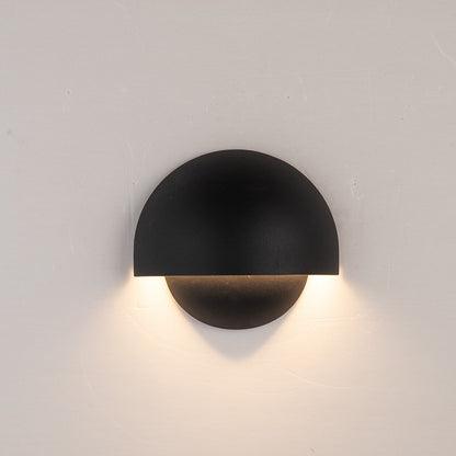 Homira – Lámpara de pared exterior moderna con luz cálida