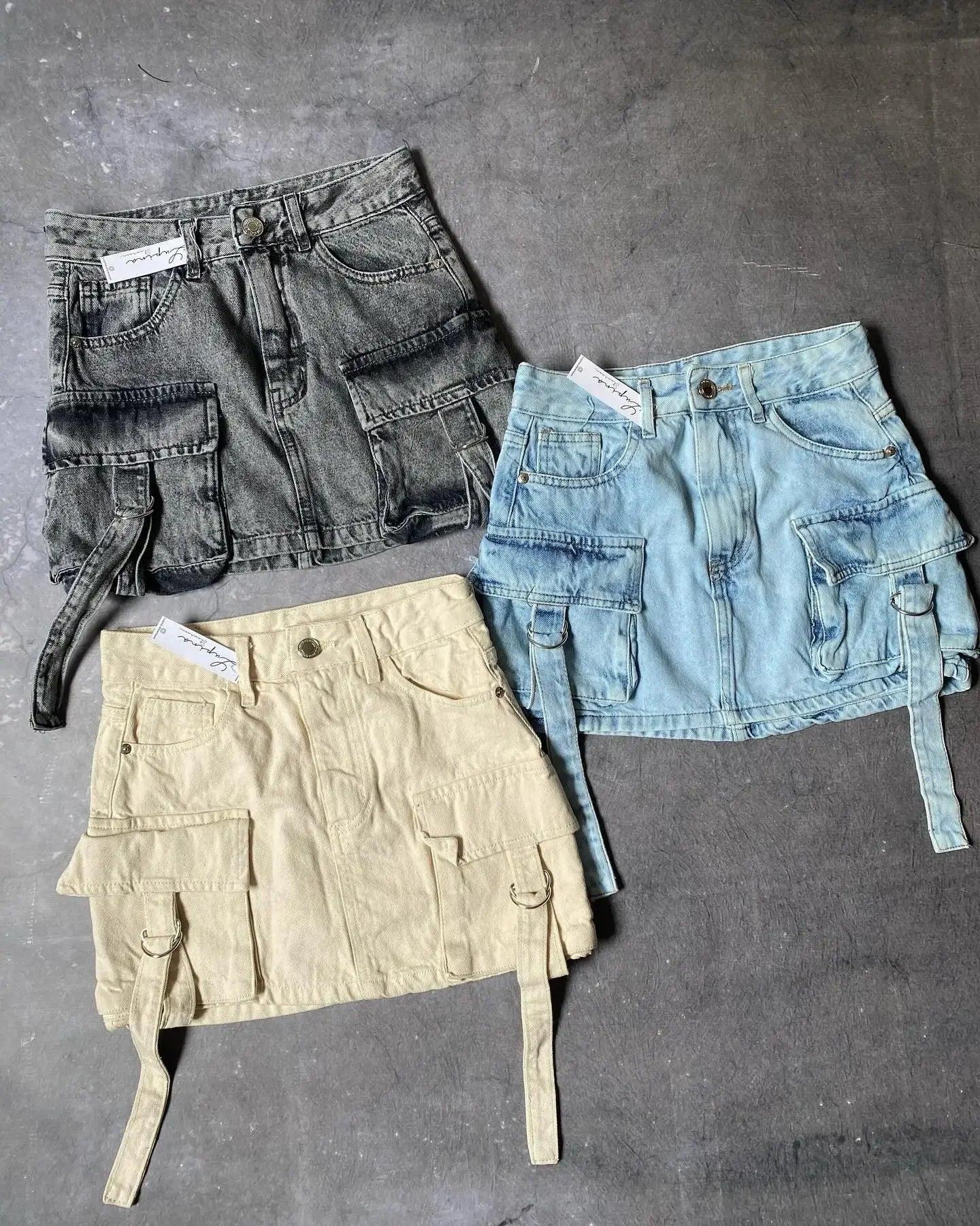 Falda Vaquera Mujer Verano